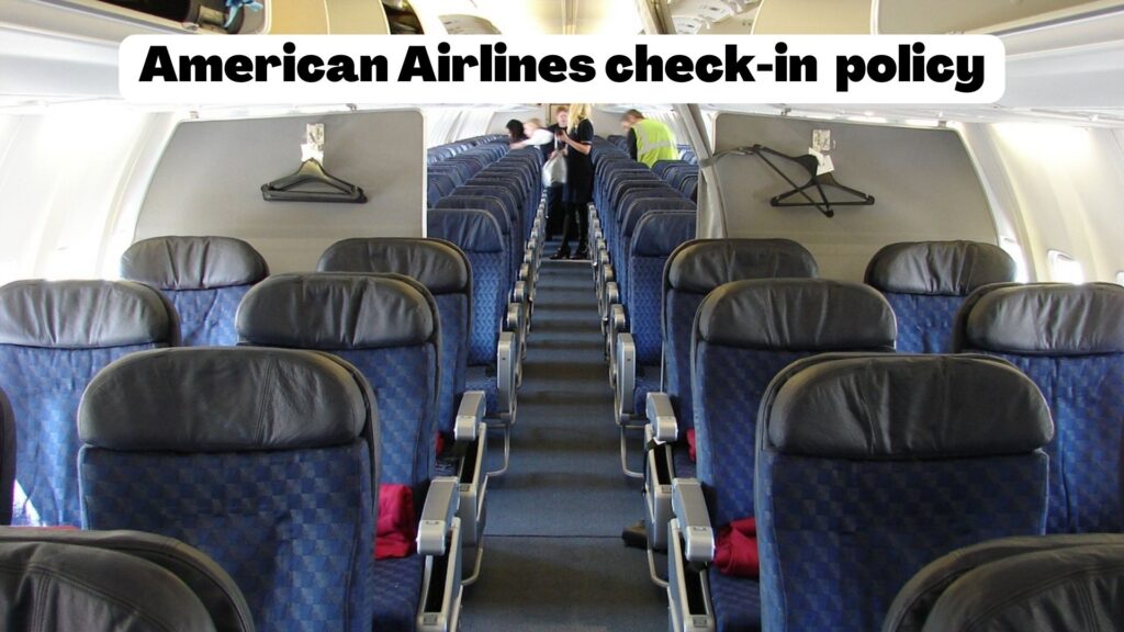 American Airlines check-in  policy