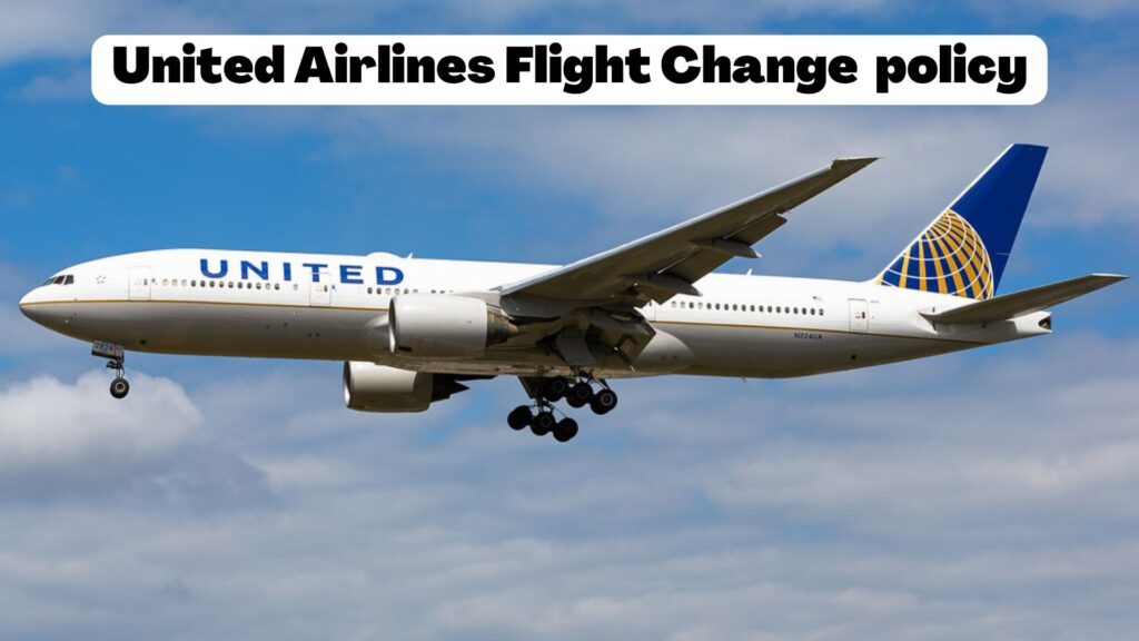 united airlines flight change policy