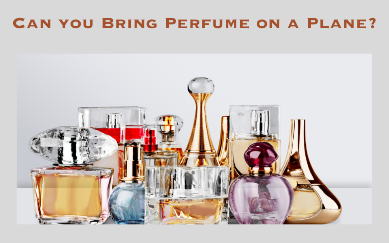 Can you Bring Perfume on a Plane?